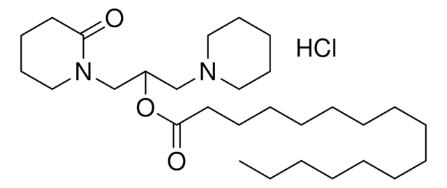 HEXADECANOIC ACID 2-(2-OXO-PIPERIDIN-1-YL)-1-PIPERIDIN-1-YLMETHYL-ET ESTER, HCL AldrichCPR