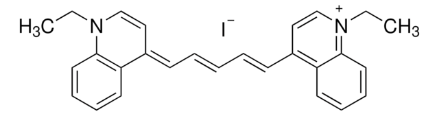 1,1&#8242;-二乙基-4,4&#8242;-二碳花青碘 Dye content 90&#160;%