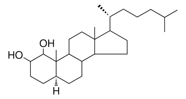 5-ALPHA-CHOLESTANE-1-BETA,2-BETA-DIOL AldrichCPR