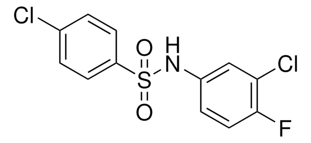 4-CHLORO-N-(3-CHLORO-4-FLUORO-PHENYL)-BENZENESULFONAMIDE AldrichCPR