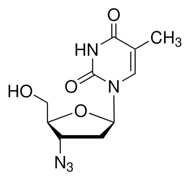 3′-叠氮-3′-脱氧胸苷 &#8805;98% (HPLC)