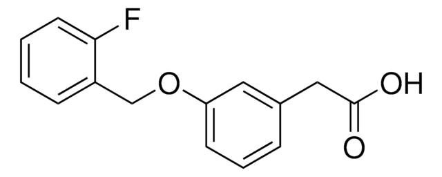 {3-[(2-Fluorobenzyl)oxy]phenyl}acetic acid AldrichCPR