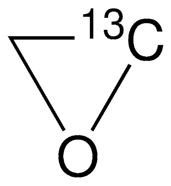 Ethylene-13C oxide &#8805;99 atom % 13C, &#8805;98% (CP), contains hydroquinone as stabilizer
