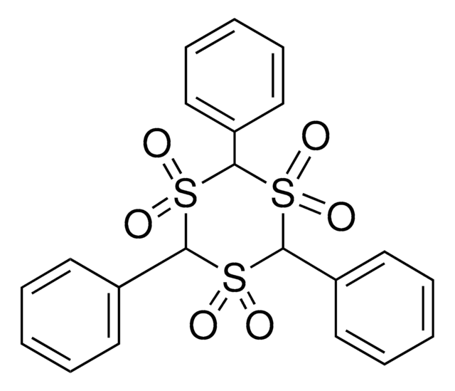 2,4,6-TRIPHENYL-(1,3,5)TRITHIANE 1,1,3,3,5,5-HEXAOXIDE AldrichCPR