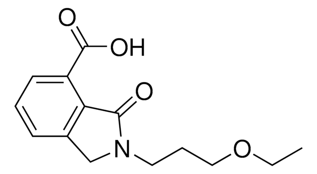 2-(3-Ethoxypropyl)-3-oxo-4-isoindolinecarboxylic acid AldrichCPR