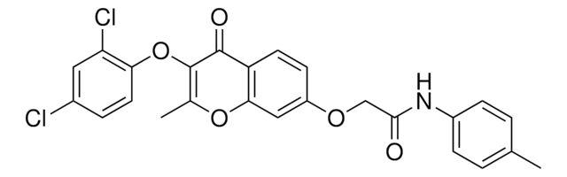 2-(3-(2,4-DICHLORO-PHENOXY)-2-ME-4-OXO-4H-CHROMEN-7-YLOXY)-N-P-TOLYL-ACETAMIDE AldrichCPR