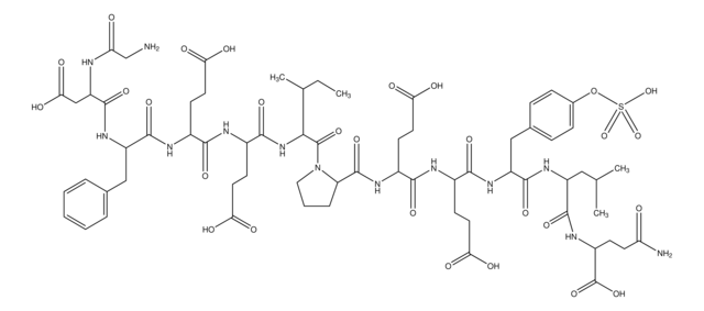 [Tyr (SO 3 H) 63 ]- 水蛭素片段 54-65 &#8805;95% (HPLC)