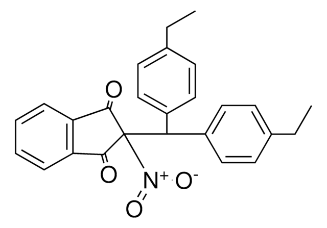 2-(BIS-(4-ETHYL-PHENYL)-METHYL)-2-NITRO-INDAN-1,3-DIONE AldrichCPR