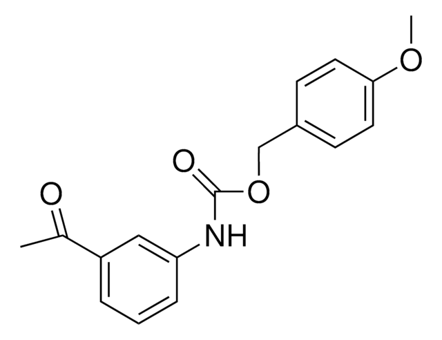 4-METHOXYBENZYL N-(3-ACETYLPHENYL)CARBAMATE AldrichCPR
