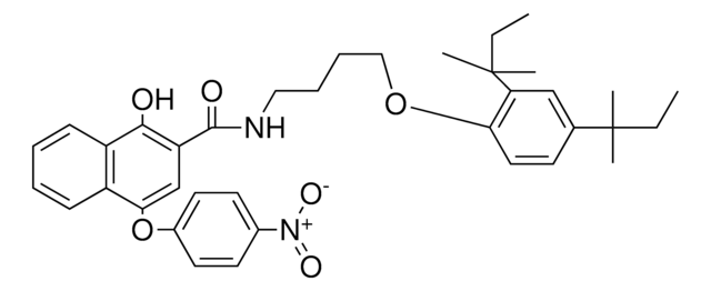 N-(4-(2,4-DI-T-PENTYLPHENOXY)BUTYL)-1-HYDROXY-4-(4-NITRO-PHO)-2-NAPHTHAMIDE AldrichCPR