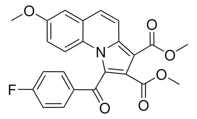 DIMETHYL 1-(4-FLUOROBENZOYL)-7-METHOXYPYRROLO(1,2-A)QUINOLINE-2,3-DICARBOXYLATE AldrichCPR