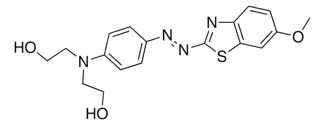 (E)-2,2'-(4-((6-methoxybenzo[d]thiazol-2-yl)diazenyl)phenylazanediyl)diethanol AldrichCPR