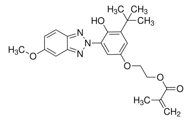 2-(3-(tert-butyl)-4-hydroxy-5-(5-methoxy-2H-benzo[d][1,2,3]triazol-2-yl)phenoxy)ethyl methacrylate AldrichCPR