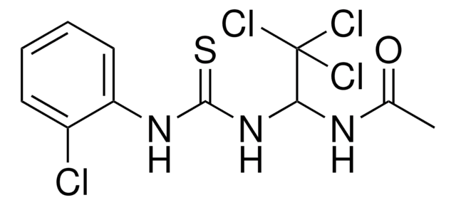 N-(2,2,2-TRICHLORO-1-(3-(2-CHLORO-PHENYL)-THIOUREIDO)-ETHYL)-ACETAMIDE AldrichCPR