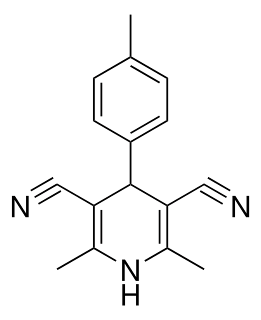 2,6-DIMETHYL-4-P-TOLYL-1,4-DIHYDRO-PYRIDINE-3,5-DICARBONITRILE AldrichCPR