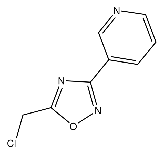3-[5-(Chloromethyl)-1,2,4-oxadiazol-3-yl]pyridine AldrichCPR
