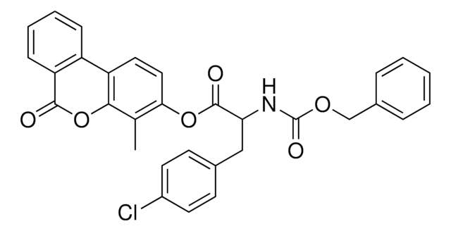 4-METHYL-6-OXO-6H-BENZO[C]CHROMEN-3-YL 2-{[(BENZYLOXY)CARBONYL]AMINO}-3-(4-CHLOROPHENYL)PROPANOATE AldrichCPR