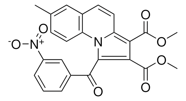 DIMETHYL 7-METHYL-1-(3-NITROBENZOYL)PYRROLO(1,2-A)QUINOLINE-2,3-DICARBOXYLATE AldrichCPR