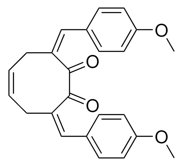 3,8-BIS(4-METHOXYBENZYLIDENE)-5-CYCLOOCTENE-1,2-DIONE AldrichCPR