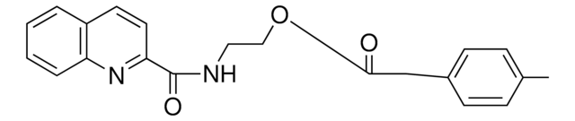 P-TOLYL-ACETIC ACID 2-((QUINOLINE-2-CARBONYL)-AMINO)-ETHYL ESTER AldrichCPR