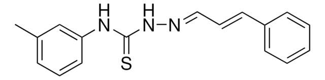3-PHENYLACRYLALDEHYDE N-(3-METHYLPHENYL)THIOSEMICARBAZONE AldrichCPR