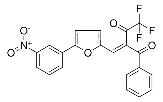 4,4,4-TRIFLUORO-2-(5-(3-NITRO-PH)-FURAN-2-YLMETHYLENE)-1-PHENYL-BUTANE-1,3-DIONE AldrichCPR