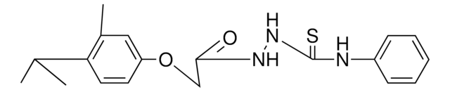 2-[(4-ISOPROPYL-3-METHYLPHENOXY)ACETYL]-N-PHENYLHYDRAZINECARBOTHIOAMIDE AldrichCPR