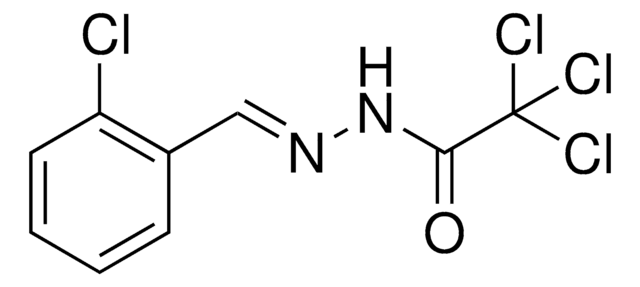 2,2,2-TRICHLORO-N'-[(E)-(2-CHLOROPHENYL)METHYLIDENE]ACETOHYDRAZIDE AldrichCPR