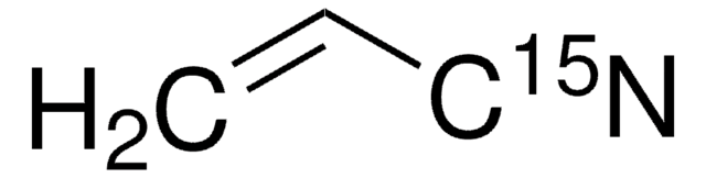 Acrylonitrile-15N &#8805;98 atom % 15N, &#8805;99% (CP), contains hydroquinone as stabilizer