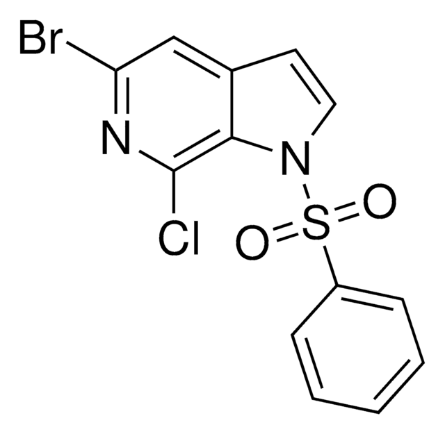 5-Bromo-7-chloro-1-(phenylsulfonyl)-1H-pyrrolo[2,3-c]pyridine AldrichCPR
