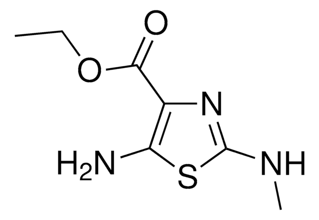 ethyl 5-amino-2-(methylamino)-1,3-thiazole-4-carboxylate AldrichCPR