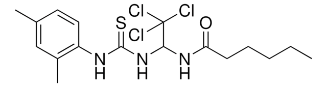 HEXANOIC ACID (2,2,2-TRICHLORO-1-(3-(2,4-DIMETHYL-PH)-THIOUREIDO)-ETHYL)-AMIDE AldrichCPR