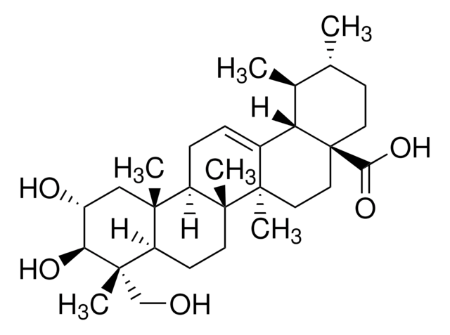 Asiatic acid &#8805;98% (HPLC), from Centella asiatica