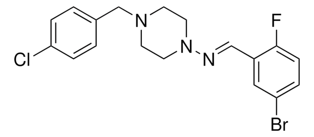 N-(5-BROMO-2-FLUOROBENZYLIDENE)-4-(4-CHLOROBENZYL)-1-PIPERAZINAMINE AldrichCPR