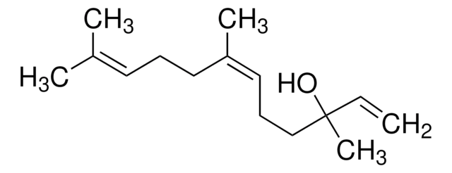 cis-Nerolidol solution certified reference material, 2000&#160;&#956;g/mL in methanol, ampule of 1&#160;mL