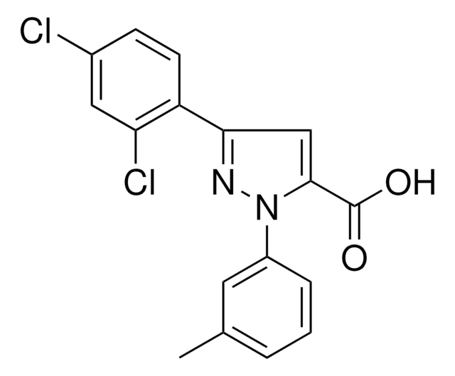3-(2,4-DICHLOROPHENYL)-1-(3-METHYLPHENYL)-1H-PYRAZOLE-5-CARBOXYLIC ACID AldrichCPR