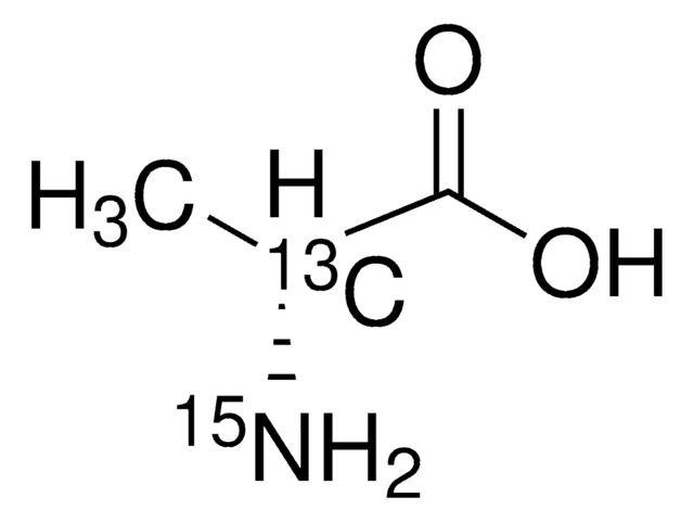 D-Alanine-2-13C,15N &#8805;98 atom % 15N, &#8805;99 atom % 13C, &#8805;99% (CP)