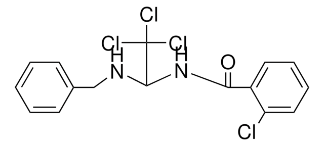 N-(1-BENZYLAMINO-2,2,2-TRICHLORO-ETHYL)-2-CHLORO-BENZAMIDE AldrichCPR