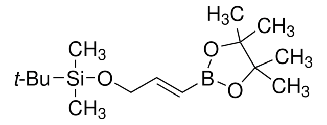 (E)-3-(tert-Butyldimethylsilyloxy)propene-1-yl-boronic acid pinacol ester 97%