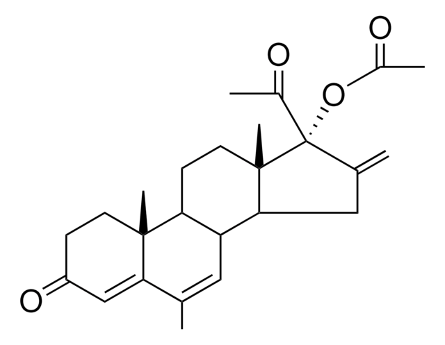 6-METHYL-16-METHYLENE-3,20-DIOXOPREGNA-4,6-DIEN-17-ALPHA-YL ACETATE AldrichCPR