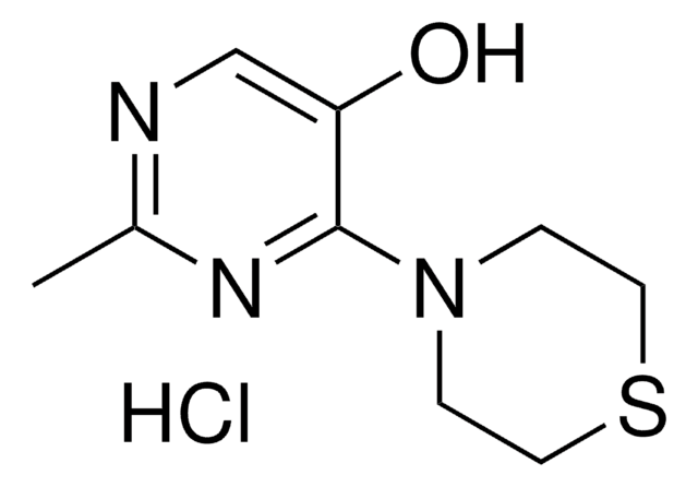 2-METHYL-4-(4-THIOMORPHOLINYL)-5-PYRIMIDINOL HYDROCHLORIDE AldrichCPR