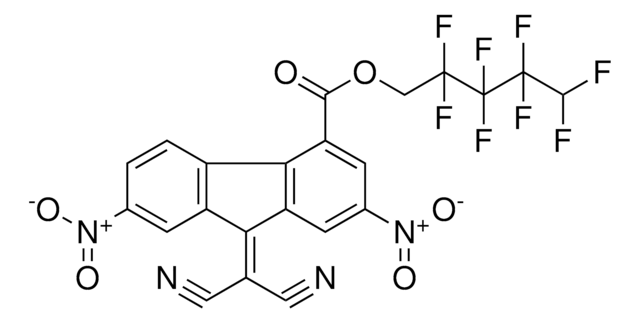 9-DICYANOMETHYLENE-2,7-DINITRO-9H-FLUORENE-4-CARBOXYLIC ACID OCTA-F-PENTYL ESTER AldrichCPR