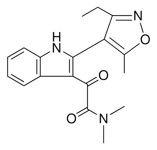2-(3-ETHYL-5-METHYL-4-ISOXAZOLYL)-N,N-DIMETHYL-3-INDOLEGLYOXYLAMIDE AldrichCPR