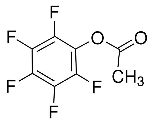 Pentafluorophenyl acetate &#8805;97.0% (GC)