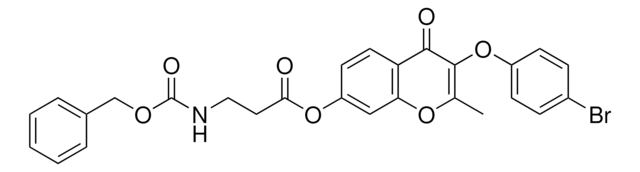 3-(4-BROMOPHENOXY)-2-METHYL-4-OXO-4H-CHROMEN-7-YL 3-{[(BENZYLOXY)CARBONYL]AMINO}PROPANOATE AldrichCPR