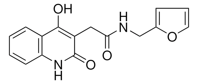 N-FURAN-2-YLMETHYL-2-(4-HYDROXY-2-OXO-1,2-DIHYDRO-QUINOLIN-3-YL)-ACETAMIDE AldrichCPR