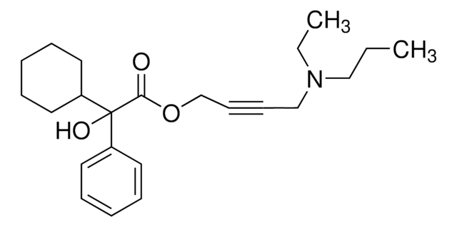 N-Desethyl-N-propyl-oxybutynin certified reference material, TraceCERT&#174;, Manufactured by: Sigma-Aldrich Production GmbH, Switzerland