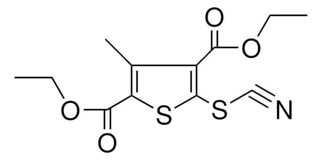 3-METHYL-5-THIOCYANATO-THIOPHENE-2,4-DICARBOXYLIC ACID DIETHYL ESTER AldrichCPR