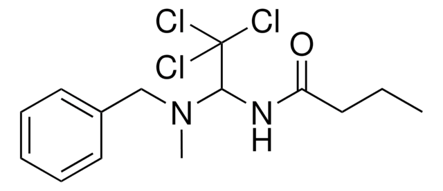 N-(1-(BENZYL-METHYL-AMINO)-2,2,2-TRICHLORO-ETHYL)-BUTYRAMIDE AldrichCPR