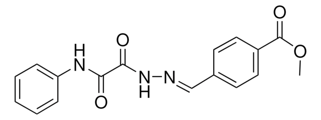 METHYL 4-(2-(ANILINO(OXO)ACETYL)CARBOHYDRAZONOYL)BENZOATE AldrichCPR